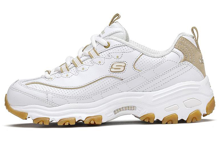 (Women) Skechers D'Lites Low 'Milky White' 9999224-OFWT