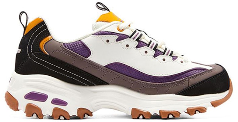 (W) スケッチャーズ D'Lites 1.0 白茶黒 66666179-NTMT Order (W) スケッチャーズ D'Lites 1.0 白茶黒 66666179-NTMT