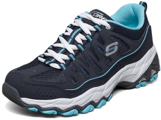 (W) Skechers D'Lites Low 'Navy' Sepatu Pria/Wanita. 12087-NVLB Lookbook (W) Skechers D'Lites Low 'Navy' Sepatu Pria/Wanita. 12087-NVLB