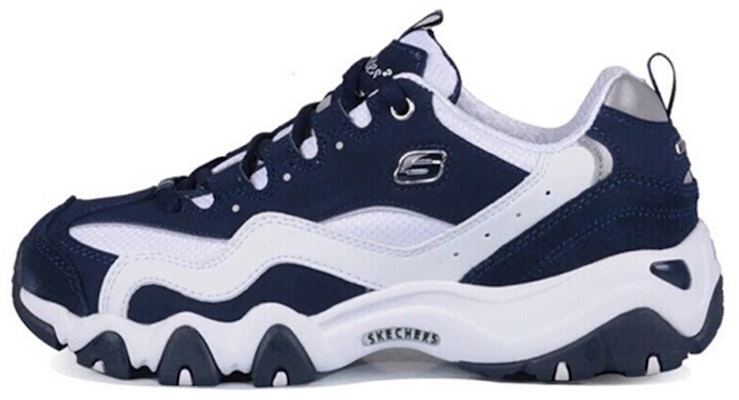 (Women) Skechers D'Lites Low 'Navy Blue' 99999069-WNV Buy (Women) Skechers D'Lites Low 'Navy Blue' 99999069-WNV