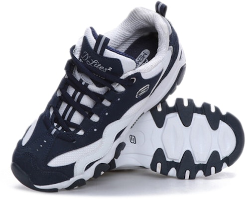 (Women) Skechers D'Lites Low 'Navy Blue' 99999069-WNV Shop (Women) Skechers D'Lites Low 'Navy Blue' 99999069-WNV