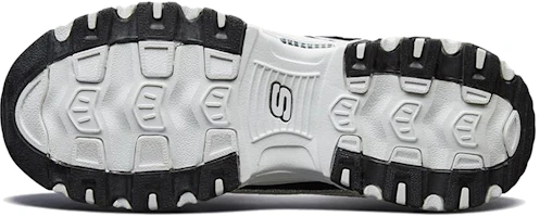 Purchase (Women) Skechers D'lites-New Retro 'Black White Silver' 11914-BKW