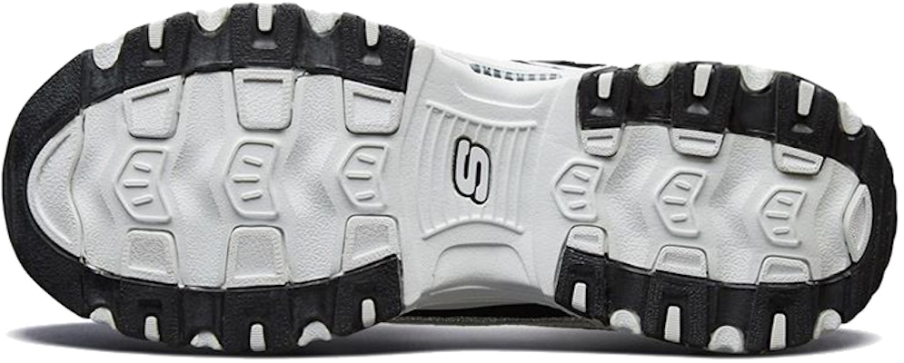 (W) Skechers D'lites-New Retro 'Hitam Putih Perak' 11914-BKW Purchase (W) Skechers D'lites-New Retro 'Hitam Putih Perak' 11914-BKW