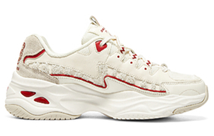 Order (W) Skechers D'Lites '白红' 运动鞋 896069-WRD