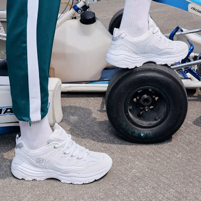 (W) Skechers I-Conik Low Putih 88888250-WHT Details for (W) Skechers I-Conik Low Putih 88888250-WHT