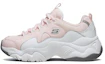 Buy (Women) Skechers D'Lites Low 'Pink-White' 88888334-PKW
