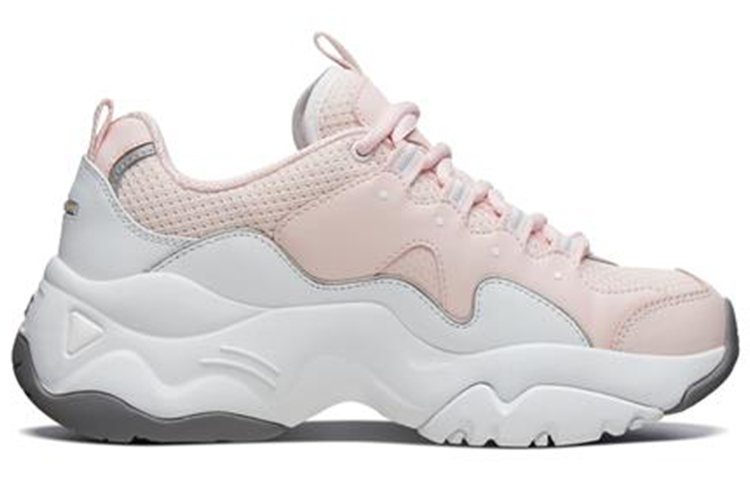 Order (Women) Skechers D'Lites Low 'Pink-White' 88888334-PKW
