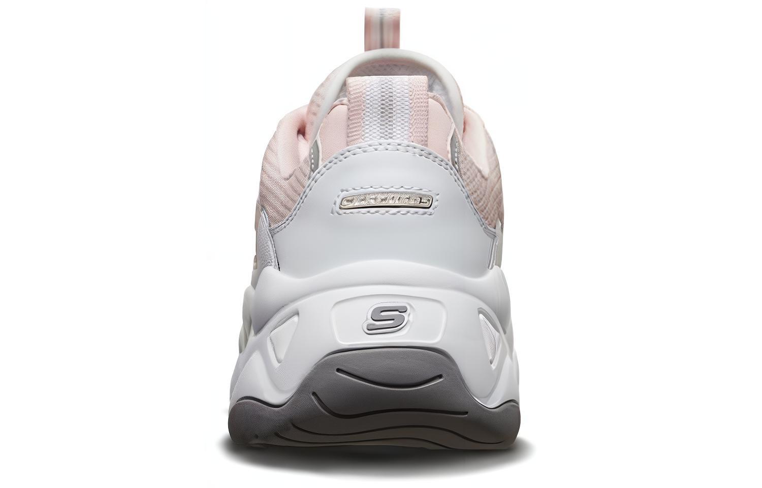Shop (Women) Skechers D'Lites Low 'Pink-White' 88888334-PKW