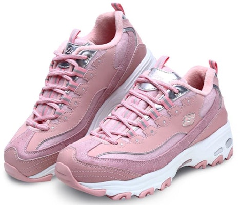 (W) Kasut Sukan Skechers D'lites Merah Jambu/Merah/Putih 66666078-PNK Lookbook (W) Kasut Sukan Skechers D'lites Merah Jambu/Merah/Putih 66666078-PNK