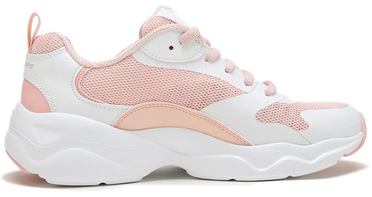 Skechers D‘lites 女款低帮運動鞋 粉白色 Order Skechers D‘lites 女款低帮運動鞋 粉白色