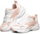 (W) Skechers D Lites Kasut Lari Rendah Putih/Merah Jambu 88888415-WPK