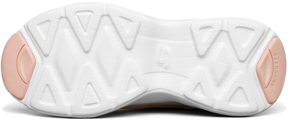 Skechers D‘lites 女款低帮運動鞋 粉白色 Purchase Skechers D‘lites 女款低帮運動鞋 粉白色