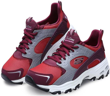(W) 스케쳐스 딜라이트 로우 '레드' (Skechers D'Lites Low '레드') 66666064-RDMT Lookbook (W) 스케쳐스 딜라이트 로우 '레드' (Skechers D'Lites Low '레드') 66666064-RDMT