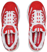 Lookbook Skechers D'lites 時尚低幫運動鞋 女款 紅白