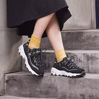 Purchase (Women) Skechers D'Lites Black 11979-BKGD
