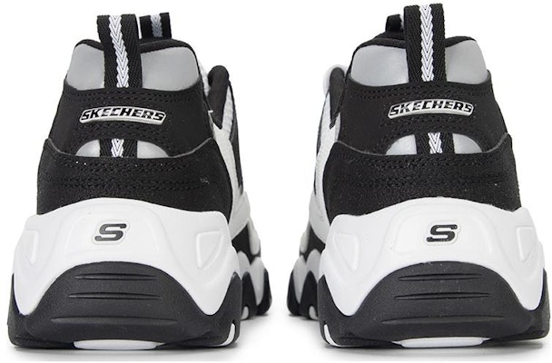 (Women) Skechers Sport D'Lites 2.0 Shoes 'Black White' 896210-BKW Shop (Women) Skechers Sport D'Lites 2.0 Shoes 'Black White' 896210-BKW
