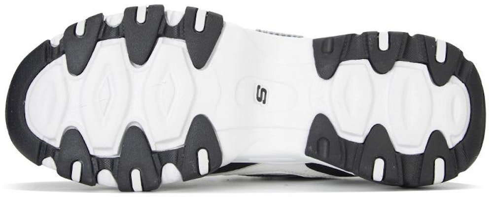 (Women) Skechers Sport D'Lites 2.0 Shoes 'Black White' 896210-BKW Purchase (Women) Skechers Sport D'Lites 2.0 Shoes 'Black White' 896210-BKW