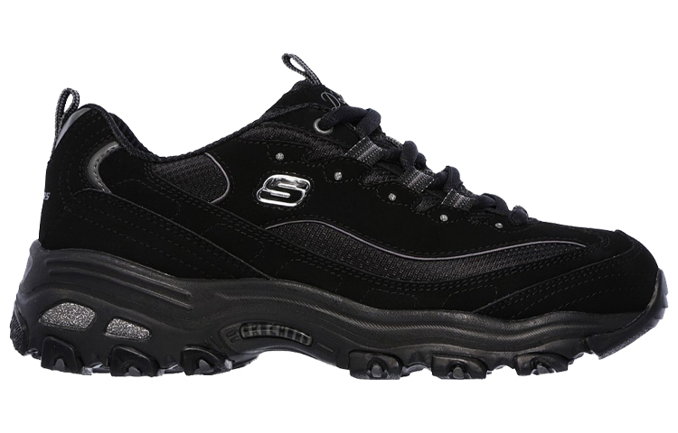 Order (W) Skechers D Lites Sepatu Olahraga Hitam 11930-BBK