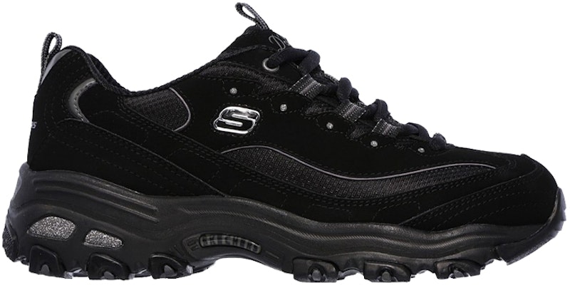 (W) Skechers D'Lites Kasut Sukan Hitam 11930-BBK Order (W) Skechers D'Lites Kasut Sukan Hitam 11930-BBK