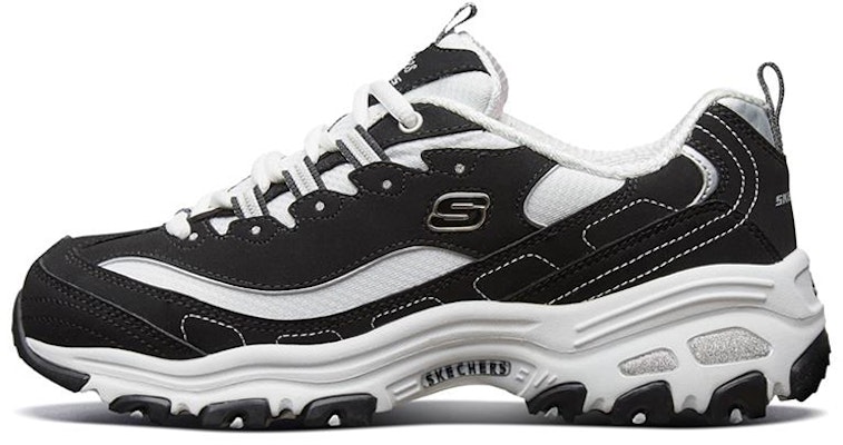 (W) Skechers D'lites Kasut Sukan GS Hitam Putih 'Black White' 11930-BKW Buy (W) Skechers D'lites Kasut Sukan GS Hitam Putih 'Black White' 11930-BKW