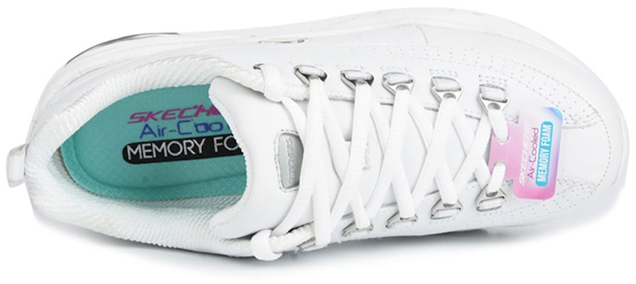 (W) Kasut Lari Rendah Skechers D'Lites Putih 12491-WHT Order (W) Kasut Lari Rendah Skechers D'Lites Putih 12491-WHT