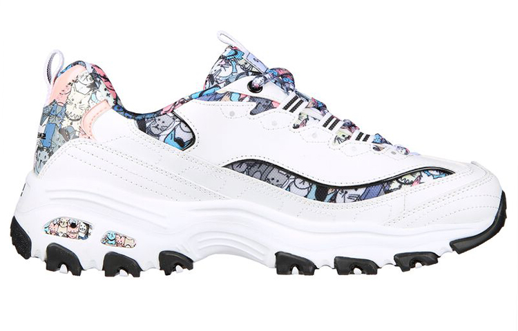 Order (W) スケッチャーズ D'Lites ロー (ホワイト) 149636-WMLT