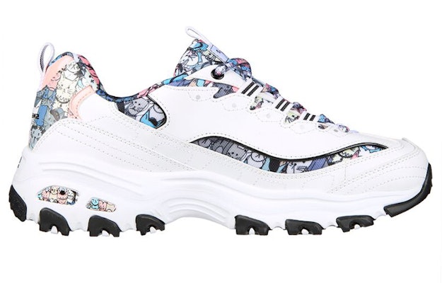 (Women) Skechers D'Lites Low 'White' 149636-WMLT Order (Women) Skechers D'Lites Low 'White' 149636-WMLT