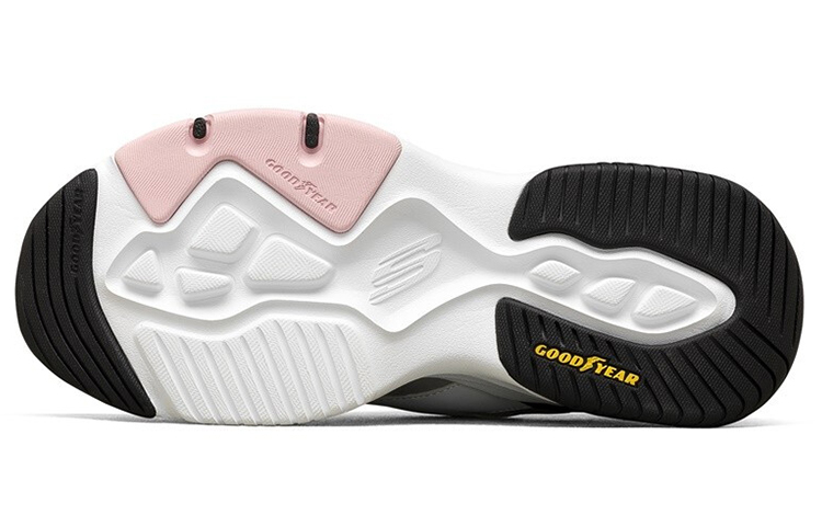 Purchase (W) Skechers D'Lites Zapatillas Low-Dad Blanco/Negro/Rosa 149492-WBPK