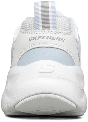 Skechers D'Lites 低幫休閒老爹鞋 女款 白藍色 Shop Skechers D'Lites 低幫休閒老爹鞋 女款 白藍色