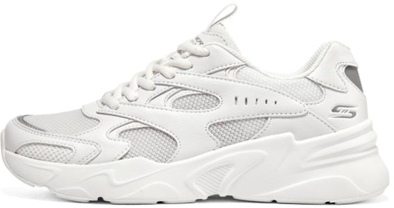 Skechers D'LITES 防滑減震 低筒 老爹鞋 女款 白色 Buy Skechers D'LITES 防滑減震 低筒 老爹鞋 女款 白色