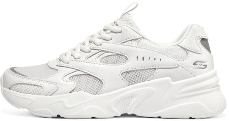 (Women) Skechers D'Lites Low 'White Dad Shoe' 117354-WHT Buy (Women) Skechers D'Lites Low 'White Dad Shoe' 117354-WHT