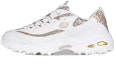 Buy (W) Skechers D'Lites Kasut Daddy Rendah Putih/Emas 11916-WGD