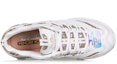 Shop (W) Skechers D'Lites Kasut Daddy Rendah Putih/Emas 11916-WGD