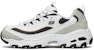 (W) Skechers D'Lites Rendah 'Putih Kelabu' 66666179-WLGY