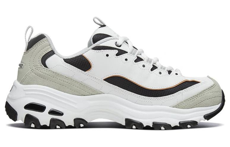 Order (W) Skechers D'Lites Low 'Putih Abu-Abu' 66666179-WLGY