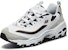 (W) Skechers D'Lites Rendah 'Putih Kelabu' 66666179-WLGY