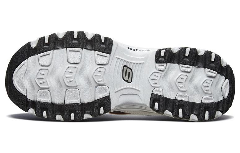 Shop (W) Skechers D'Lites Low 'Putih Abu-Abu' 66666179-WLGY