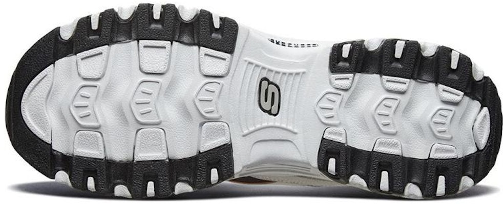(Women) Skechers D'Lites Low 'White Grey' 66666179-WLGY Shop (Women) Skechers D'Lites Low 'White Grey' 66666179-WLGY