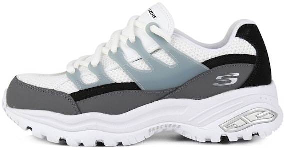 (W) Skechers 低帮老爹鞋 白/灰 66666253-BKW Buy (W) Skechers 低帮老爹鞋 白/灰 66666253-BKW