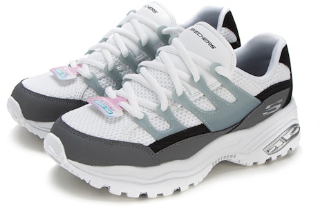 (W) Skechers 低帮老爹鞋 白/灰 66666253-BKW Shop (W) Skechers 低帮老爹鞋 白/灰 66666253-BKW