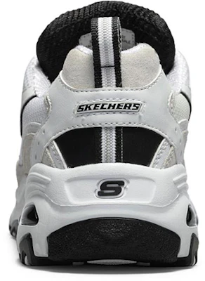 Skechers D'LITES 黑白金 低筒 老爸鞋 女款 白灰 Shop Skechers D'LITES 黑白金 低筒 老爸鞋 女款 白灰