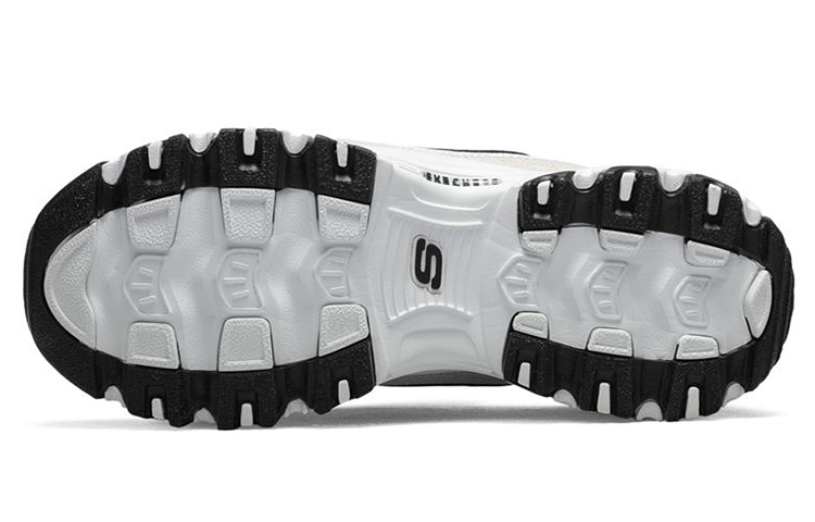 (W) Skechers D'Lites 1.0 Low Chunky Shoes White/Grey 圖 5