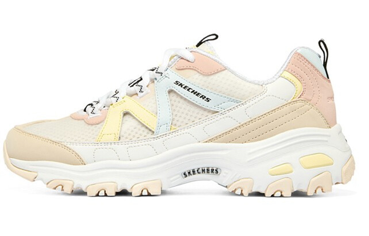 (W) Skechers DLITES 1.0 'White Rainbow'
