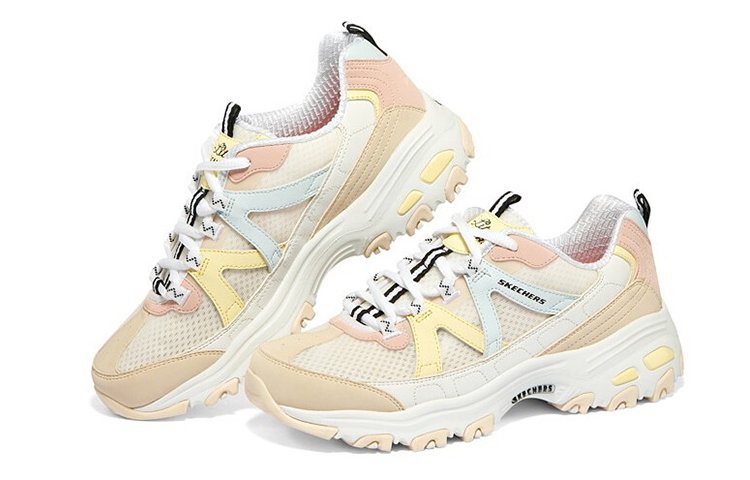 (W) Skechers DLITES 1.0 'White Rainbow' 圖 3