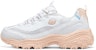 (W) Skechers D'Lites Rendah 'Putih Oren' 896192-WOR