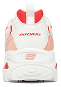 Skechers D‘lites 低筒舒適老爹鞋 女款 白粉 Shop Skechers D‘lites 低筒舒適老爹鞋 女款 白粉