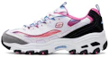 Buy (W) Skechers D'Lites Low 'Putih Pink' 99999956-BKFS