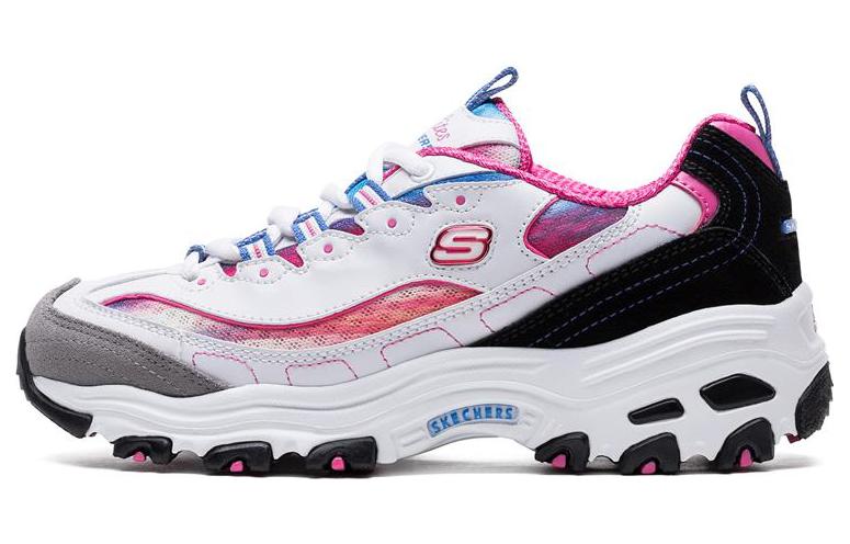 (Women) Skechers D'Lites Low 'White Pink' 99999956-BKFS