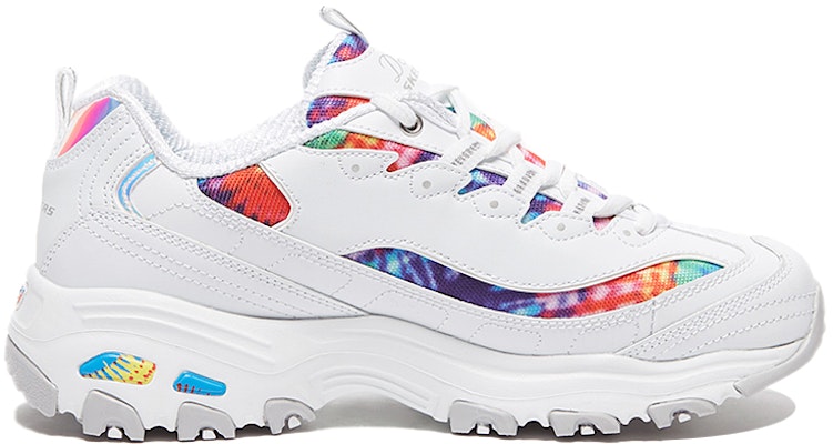 Skechers D'Lites 低筒慢跑 女款 白 Order Skechers D'Lites 低筒慢跑 女款 白