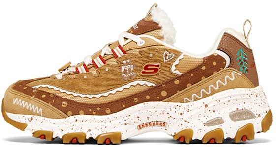 Skechers D‘LITES 姜餅熊 低筒 老爹鞋 女款 棕褐色 聖誕限定 Buy Skechers D‘LITES 姜餅熊 低筒 老爹鞋 女款 棕褐色 聖誕限定